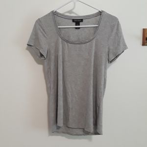 Gray top, White House Black Market, S, lightweight